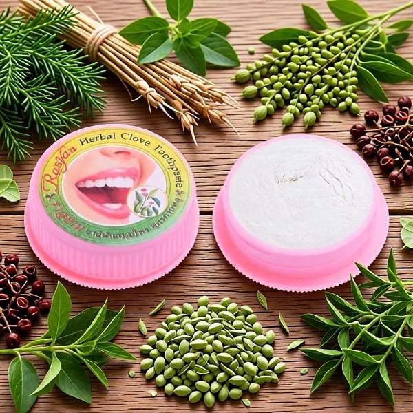 Dentifricio thai ai chiodi di garofano - Rasyan 25g. - immagine 4